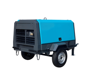 Electric Mobile Screw Air compressor